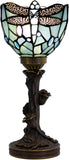 6 inch Small Tiffany Lamp Mini Stained Glass Table Lamp Desk Uplight