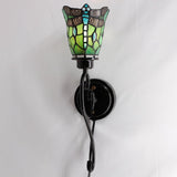 5 inch Tiffany Wall Sconce Lamp Plug in Wall Lights