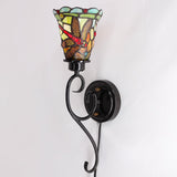 Tiffany Wall Sconce Lamp Plug in Wall Lights5 Inch Dragonfly