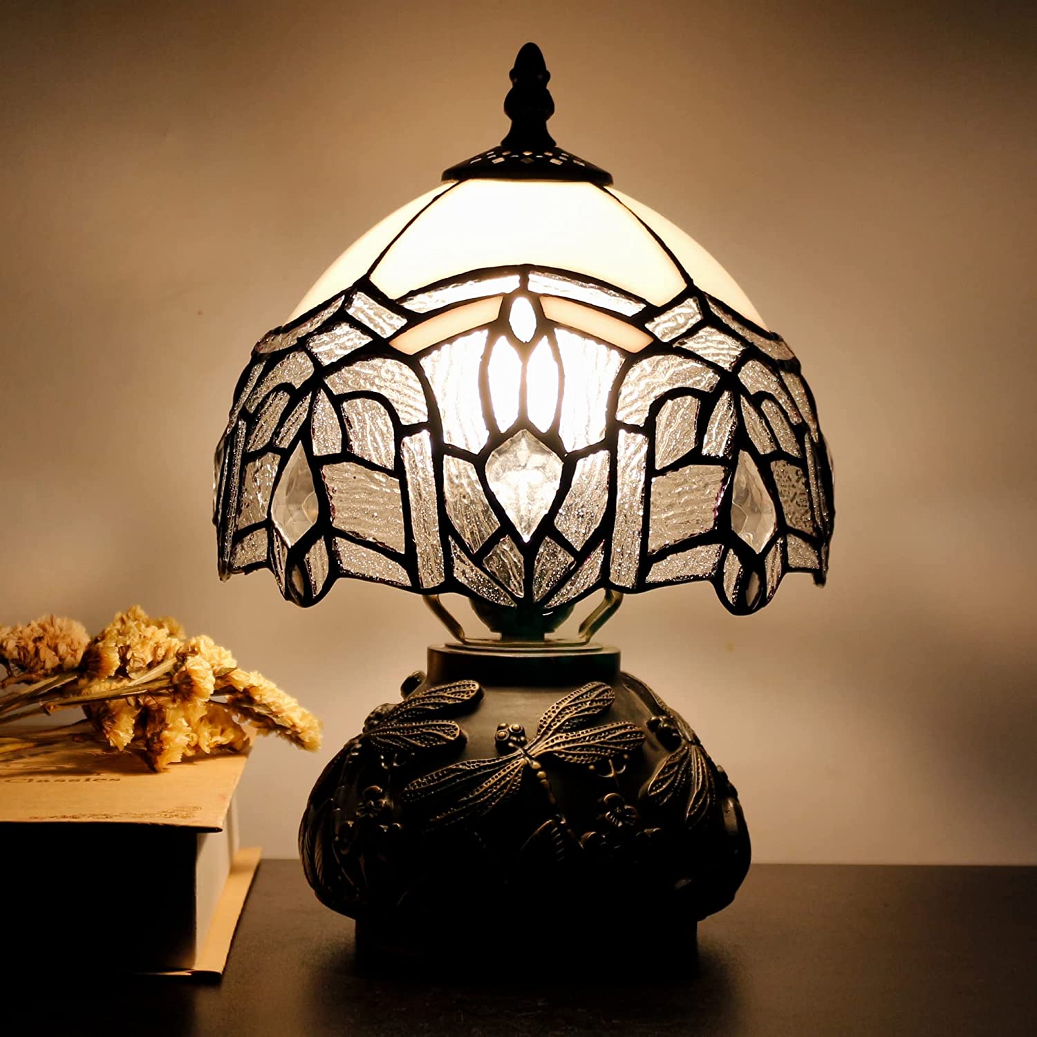 Werfactory® Tiffany Style Night Light with 8