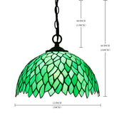 Werfactory® Tiffany Pendant Lamp 12 Inch